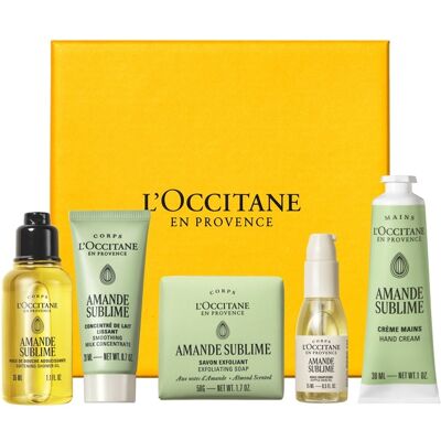 L'Occitane en Provence Darčeková sada Amande Sublime Routine L'Occitane en Provence Darčeková sada Amande Sublime Routine