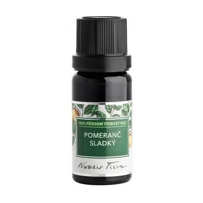 Nobilis Tilia Éterický olej Bio Pomaranč Sladký 10 ml Nobilis Tilia Éterický olej Bio Pomaranč Sladký 10 ml