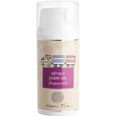 Nobilis Tilia Detský zubný gél Benjamínek 100 ml Nobilis Tilia Detský zubný gél Benjamínek 100 ml