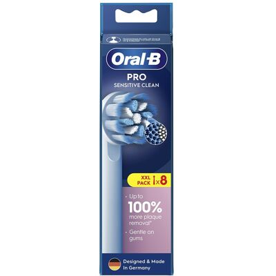 Oral B Náhradné kefkové hlavice Sensitive EB60 8 ks Oral B Náhradné kefkové hlavice Sensitive EB60 8 ks