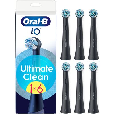 Oral B Náhradná hlavica iO Ultimate Clean Black 6 ks Oral B Náhradná hlavica iO Ultimate Clean Black 6 ks