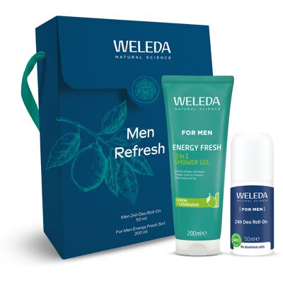 Weleda Darčeková sada Men Refresh Weleda Darčeková sada Men Refresh