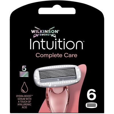 Wilkinson Sword Náhradná hlavica Intuition Complete 6 ks Wilkinson Sword Náhradná hlavica Intuition Complete 6 ks