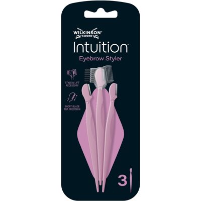 Wilkinson Sword Súprava na úpravu obočia Intuition Eyebrow Styler 3 ks Wilkinson Sword Súprava na úpravu obočia Intuition Eyebrow Styler 3 ks