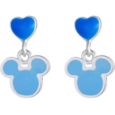 Disney Krásne strieborné náušnice Mickey Mouse Mini ES00110SL.CS Disney Krásne strieborné náušnice Mickey Mouse Mini ES00110SL.CS