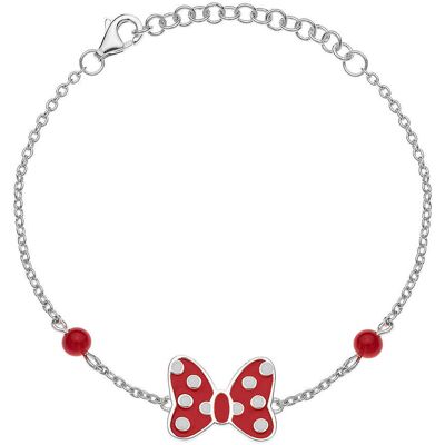 Disney Krásny strieborný náramok Minnie Mouse BS00037SQNL-55C Disney Krásny strieborný náramok Minnie Mouse BS00037SQNL-55C