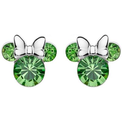 Disney Trblietavé strieborné náušnice kôstky Minnie Mouse ES00028SAUGL.CS Disney Trblietavé strieborné náušnice kôstky Minnie Mouse ES00028SAUGL.CS