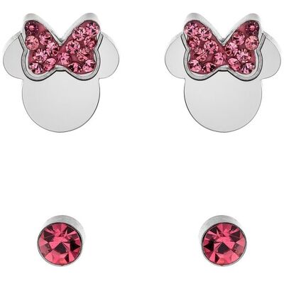 Disney Set dievčenských náušníc Minnie Mouse S600149RPL-B.CS (2 páry náušníc) Disney Set dievčenských náušníc Minnie Mouse S600149RPL-B.CS (2 páry náušníc)