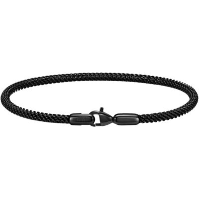 Daniel Wellington Módny čierny náramok z ocele Mesh Perfect Pair DW0040069 17,5 cm Daniel Wellington Módny čierny náramok z ocele Mesh Perfect Pair DW0040069 17,5 cm