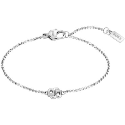 Hugo Boss Štýlový oceľový náramok pre ženy Double B 1580748 Hugo Boss Štýlový oceľový náramok pre ženy Double B 1580748