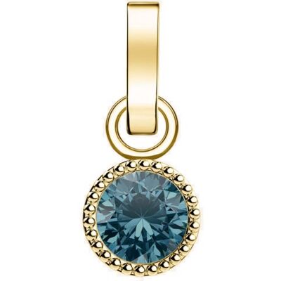 Rosefield Pozlátený prívesok pre ženy narodené v decembri PE-Gold-Dec Rosefield Pozlátený prívesok pre ženy narodené v decembri PE-Gold-Dec