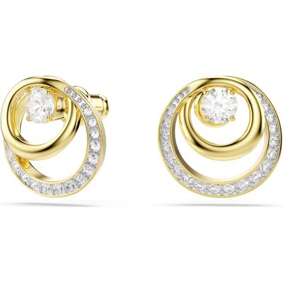 Swarovski Elegantné pozlátené kôstky so zirkónmi Hyperbola 5740407 Swarovski Elegantné pozlátené kôstky so zirkónmi Hyperbola 5740407