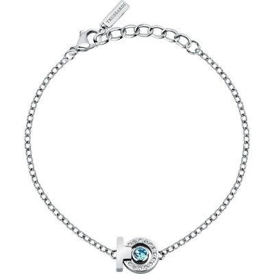 Trussardi Elegantný oceľový náramok so zirkónmi T-Logo TJAXC56 Trussardi Elegantný oceľový náramok so zirkónmi T-Logo TJAXC56