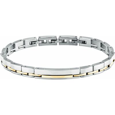 Trussardi Štýlový oceľový bicolor náramok T-Steel TJAXV04 Trussardi Štýlový oceľový bicolor náramok T-Steel TJAXV04