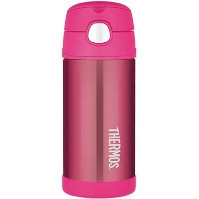 Thermos FUNtainer Detská termoska s slamkou - ružová 355 ml Thermos FUNtainer Detská termoska s slamkou - ružová 355 ml