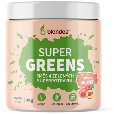 Blendea Supergreens Broskyňa BIO 90 g Blendea Supergreens Broskyňa BIO 90 g