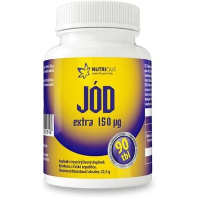 Nutricius Jód Extra 150 mcg 90 tabliet Nutricius Jód Extra 150 mcg 90 tabliet