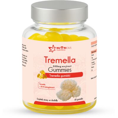 Nutricius Tremella gummies 500 mg 60 kusov Nutricius Tremella gummies 500 mg 60 kusov