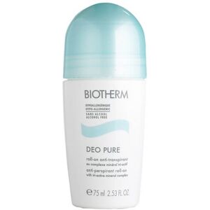 Biotherm Guľôčkový antiperspirant bez alkoholu Deo Pure (Antiperspirant Roll-on with Tri-active Mineral Complex) 75 ml Biotherm Guľôčkový antiperspirant bez alkoholu Deo Pure (Antiperspirant Roll-on with Tri-active Mineral Complex) 75 ml