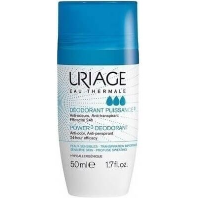 Uriage Guličkový dezodorant roll-on Puissance3 (Power3 Deodorant) 50 ml Uriage Guličkový dezodorant roll-on Puissance3 (Power3 Deodorant) 50 ml