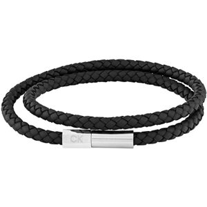 Calvin Klein Elegantný kožený náramok pre mužov Industrial Facets 35100042 Calvin Klein Elegantný kožený náramok pre mužov Industrial Facets 35100042