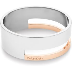 Calvin Klein Pevný bicolor náramok Geometric Essentials 35000675 Calvin Klein Pevný bicolor náramok Geometric Essentials 35000675