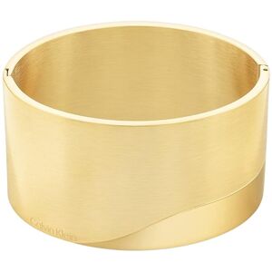 Calvin Klein Pevný pozlátený náramok Minimal Circular Family 35000147 Calvin Klein Pevný pozlátený náramok Minimal Circular Family 35000147
