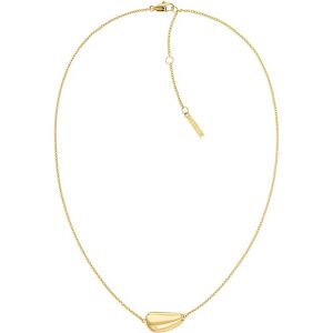 Calvin Klein Pozlátený náhrdelník pre ženy Elongated Drops 35000601 Calvin Klein Pozlátený náhrdelník pre ženy Elongated Drops 35000601