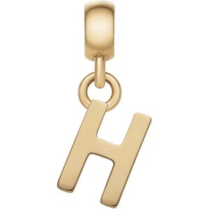 Daniel Wellington Pozlátený prívesok písmeno "H" Charms DW00400491 Daniel Wellington Pozlátený prívesok písmeno "H" Charms DW00400491