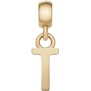 Daniel Wellington Pozlátený prívesok písmeno "T" Charms DW00400503 Daniel Wellington Pozlátený prívesok písmeno "T" Charms DW00400503