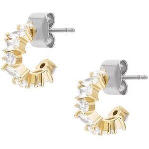 Fossil Elegantné pozlátené kruhy z mosadze Ellis JA7297710 Fossil Elegantné pozlátené kruhy z mosadze Ellis JA7297710