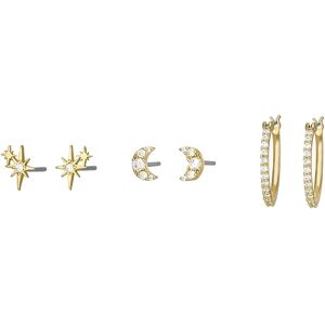 Fossil Pôvabný set pozlátených náušníc Moon JGFTSET1050 Fossil Pôvabný set pozlátených náušníc Moon JGFTSET1050