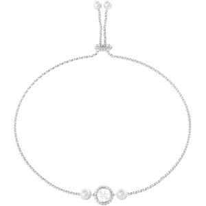 Guess Elegantný oceľový náramok Tiny Pearly JUBB05520JWRHT/U Guess Elegantný oceľový náramok Tiny Pearly JUBB05520JWRHT/U
