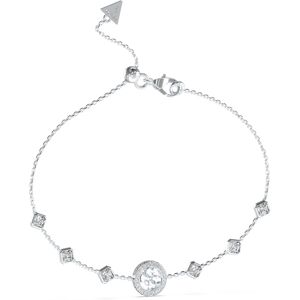 Guess Pôvabný oceľový náramok 4G Crush JUBB04156JWRHT/U Guess Pôvabný oceľový náramok 4G Crush JUBB04156JWRHT/U