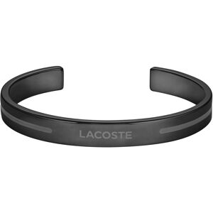 Lacoste Čierny otvorený náramok Adventurer 2040528 Lacoste Čierny otvorený náramok Adventurer 2040528