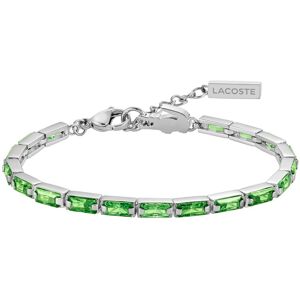 Lacoste Tenisový náramok so zelenými kryštálmi Duchess 2040500 Lacoste Tenisový náramok so zelenými kryštálmi Duchess 2040500
