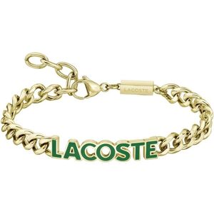 Lacoste Pozlátený pánsky náramok z ocele Script 2040477 Lacoste Pozlátený pánsky náramok z ocele Script 2040477