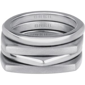BREIL Moderná sada oceľových prsteňov New Tetra TJ301 57 mm BREIL Moderná sada oceľových prsteňov New Tetra TJ301 57 mm