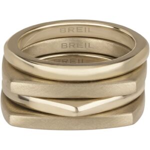 BREIL Moderná sada pozlátených prsteňov New Tetra TJ302 57 mm BREIL Moderná sada pozlátených prsteňov New Tetra TJ302 57 mm