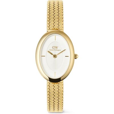 Daniel Wellington Juliette Braided Mesh White Sunray Gold DW00100882 Daniel Wellington Juliette Braided Mesh White Sunray Gold DW00100882