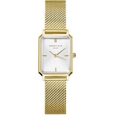 Rosefield The Octagon XS Mesh Gold OWGMG-O73 Rosefield The Octagon XS Mesh Gold OWGMG-O73