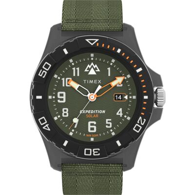 Timex Expedition Solar Freedive Ocean Recycled Fabric TW2V40400 Timex Expedition Solar Freedive Ocean Recycled Fabric TW2V40400