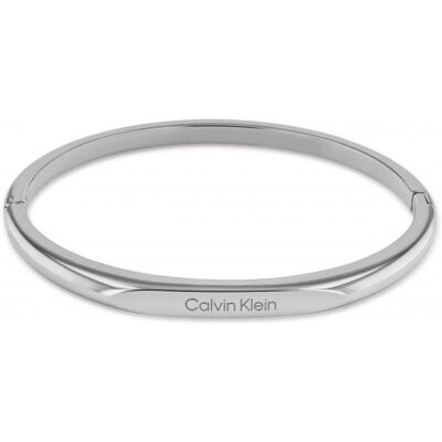 Calvin Klein Minimalistický pevný náramok z ocele 35000045 Calvin Klein Minimalistický pevný náramok z ocele 35000045