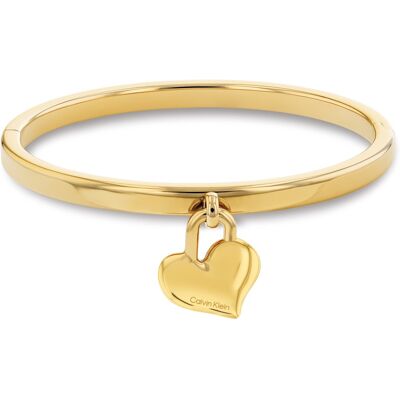 Calvin Klein Pôvabný pevný náramok z pozlátenej ocele Passion 35000599 6,1 cm Calvin Klein Pôvabný pevný náramok z pozlátenej ocele Passion 35000599 6,1 cm