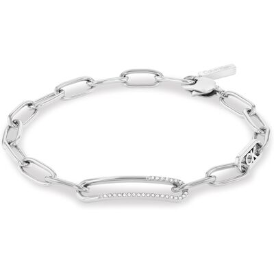 Calvin Klein Výrazný dámsky náramok Asymmetrical Elegance 35000542 Calvin Klein Výrazný dámsky náramok Asymmetrical Elegance 35000542