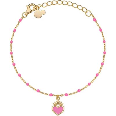 Disney Nežný pozlátený náramok Disney Princess BS00078YL-55.CS Disney Nežný pozlátený náramok Disney Princess BS00078YL-55.CS