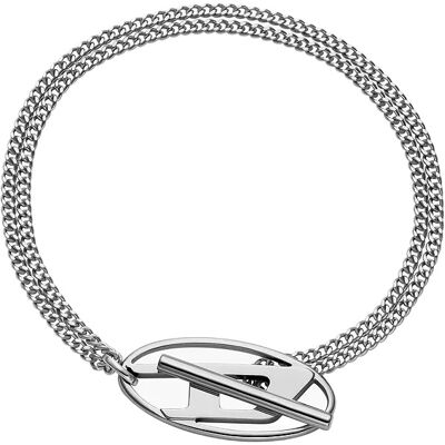 Diesel Fashion dvojitý oceľový náramok DX1535040 Diesel Fashion dvojitý oceľový náramok DX1535040