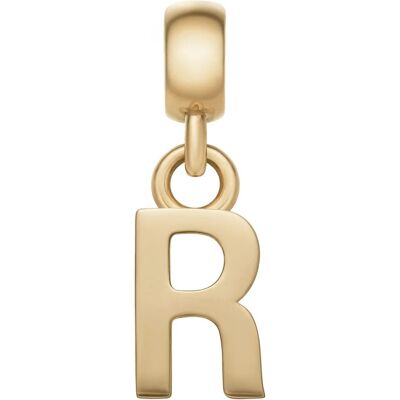 Daniel Wellington Pozlátený prívesok písmeno "R" Charms DW00400501 Daniel Wellington Pozlátený prívesok písmeno "R" Charms DW00400501