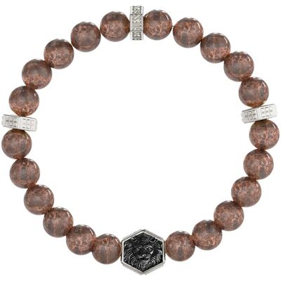 Guess Korálkový náramok Lion King JUMB06005JWSTBRT/U Guess Korálkový náramok Lion King JUMB06005JWSTBRT/U