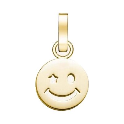 Rosefield Pozlátený prívesok The Pendant PE-Gold-Smiley S Rosefield Pozlátený prívesok The Pendant PE-Gold-Smiley S